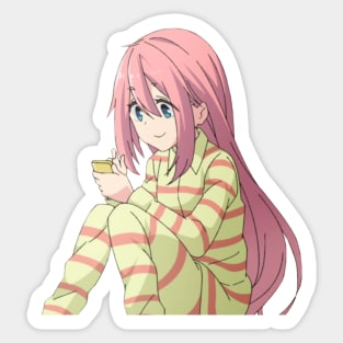 Nadeshiko Sitting Sticker